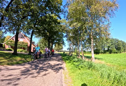 Routefoto bij kilometer 4,4