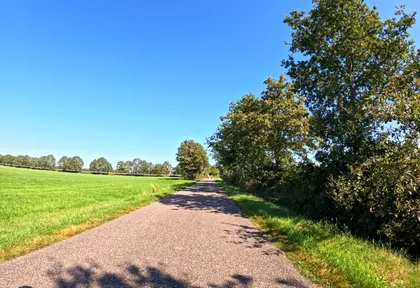 Routefoto bij kilometer 5,4