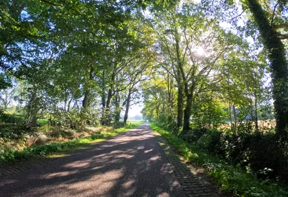 Routefoto bij kilometer 30,4