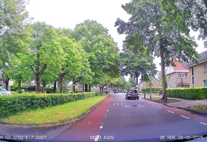 Routefoto bij kilometer 15,2