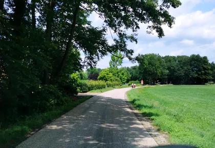Routefoto bij kilometer 34,2