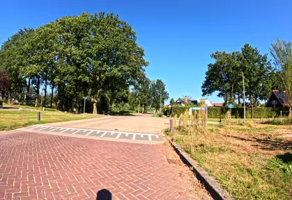 Routefoto bij kilometer 1