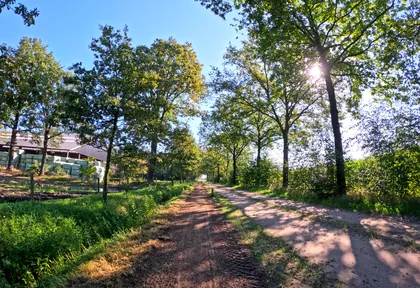 Routefoto bij kilometer 27,6