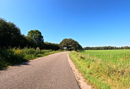 Routefoto bij kilometer 2,8