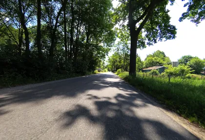 Routefoto bij kilometer 25,6