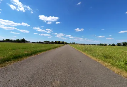 Routefoto bij kilometer 9,7