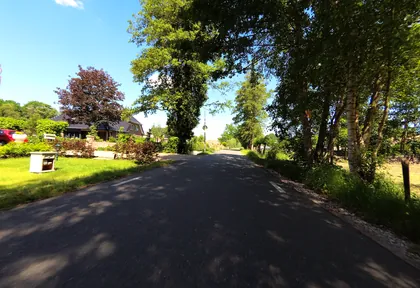 Routefoto bij kilometer 4,8