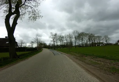 Routefoto bij kilometer 19,2