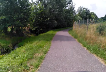 Route photo at kilometre 4.8