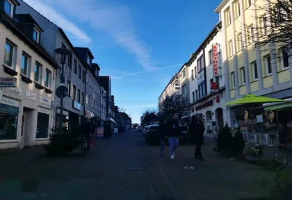 Streckenfoto bei Kilometer 0,1