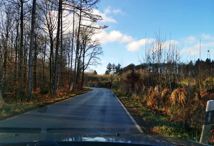 Streckenfoto bei Kilometer 18,4