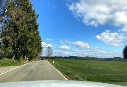 Streckenfoto bei Kilometer 20,2