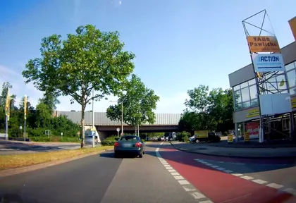 Streckenfoto bei Kilometer 1,5
