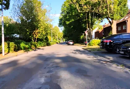 Streckenfoto bei Kilometer 3,1
