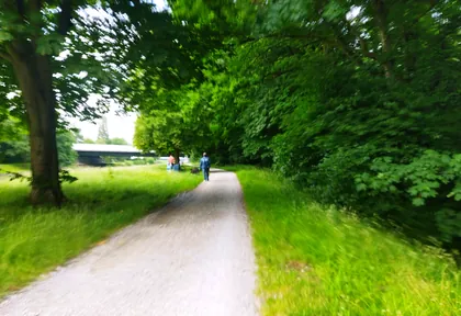 Streckenfoto bei Kilometer 24,4