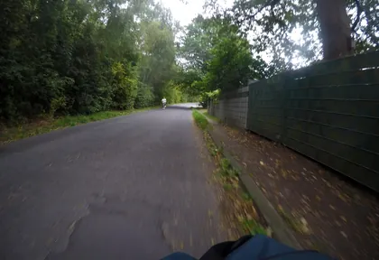 Streckenfoto bei Kilometer 17,4