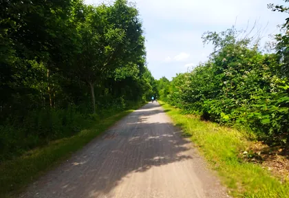 Streckenfoto bei Kilometer 30,4