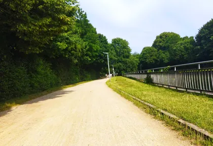 Streckenfoto bei Kilometer 31,4