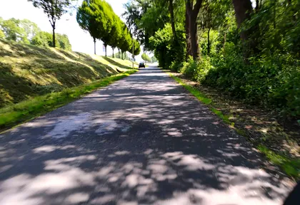 Streckenfoto bei Kilometer 20,8