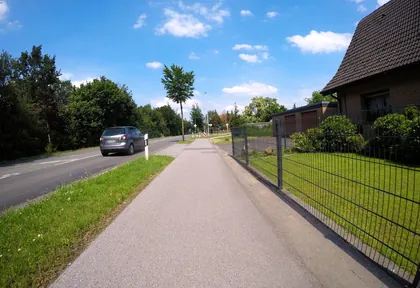 Streckenfoto bei Kilometer 22,9