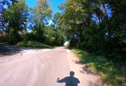 Streckenfoto bei Kilometer 13,4
