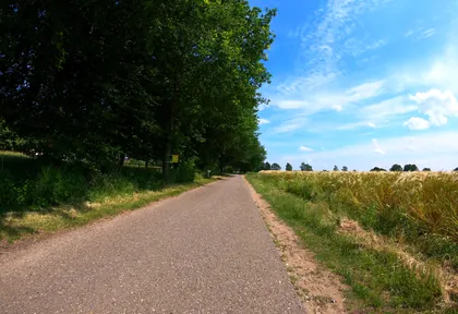 Streckenfoto bei Kilometer 6,6