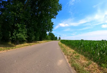 Streckenfoto bei Kilometer 5,8