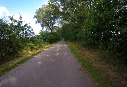 Streckenfoto bei Kilometer 47,8