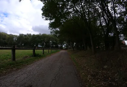 Streckenfoto bei Kilometer 20,6