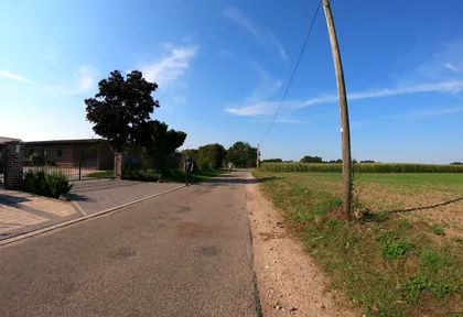 Streckenfoto bei Kilometer 14
