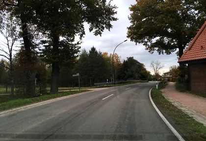 Streckenfoto bei Kilometer 55,5