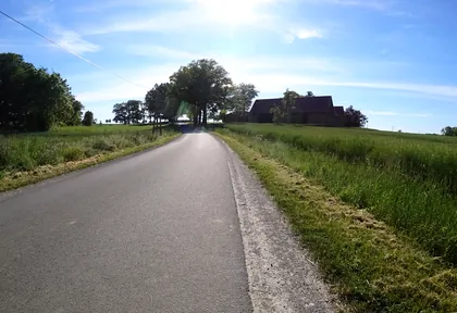Streckenfoto bei Kilometer 21,2