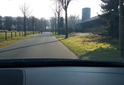 Streckenfoto bei Kilometer 9