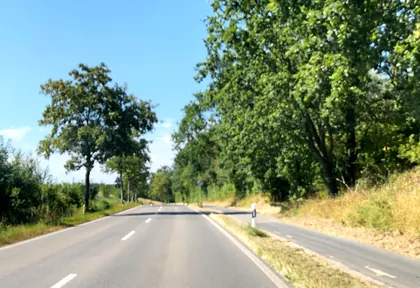 Streckenfoto bei Kilometer 7,2