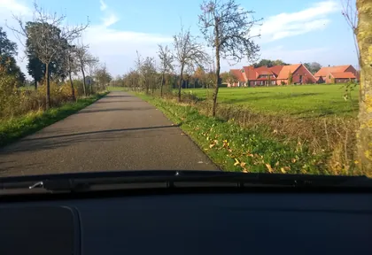 Streckenfoto bei Kilometer 17,2