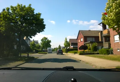 Streckenfoto bei Kilometer 15,7