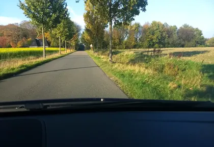 Streckenfoto bei Kilometer 16,4