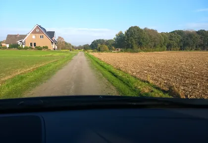 Streckenfoto bei Kilometer 18,9