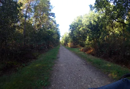 Route photo at kilometre 16