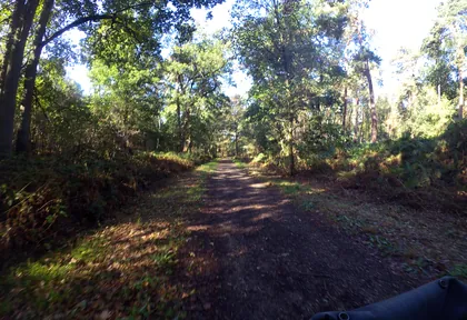 Route photo at kilometre 15.6