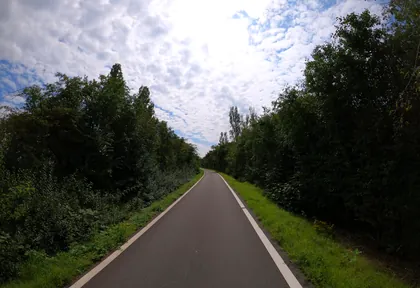 Streckenfoto bei Kilometer 28,8