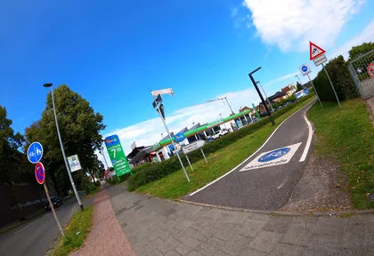 Streckenfoto bei Kilometer 33,4