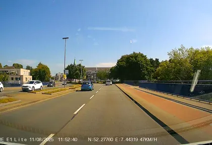 Streckenfoto bei Kilometer 0,4
