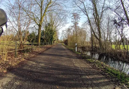 Streckenfoto bei Kilometer 1,2