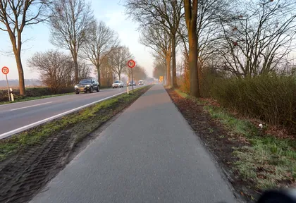 Streckenfoto bei Kilometer 11,2