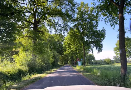 Streckenfoto bei Kilometer 20,6