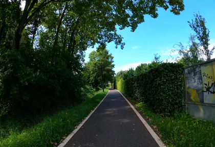 Streckenfoto bei Kilometer 32,6