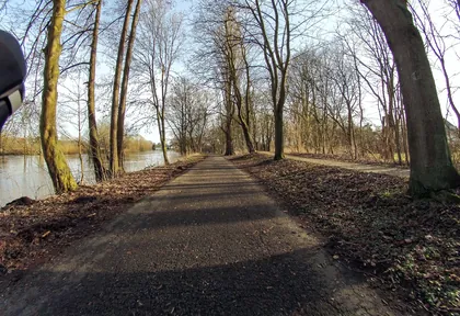 Streckenfoto bei Kilometer 0,8