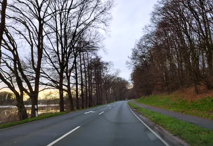 Streckenfoto bei Kilometer 6,8