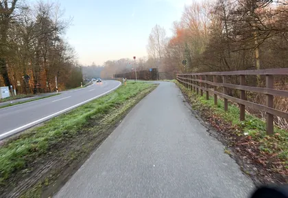 Streckenfoto bei Kilometer 10,4